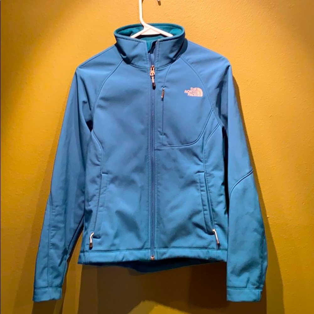 The North Face teal all weather jacket